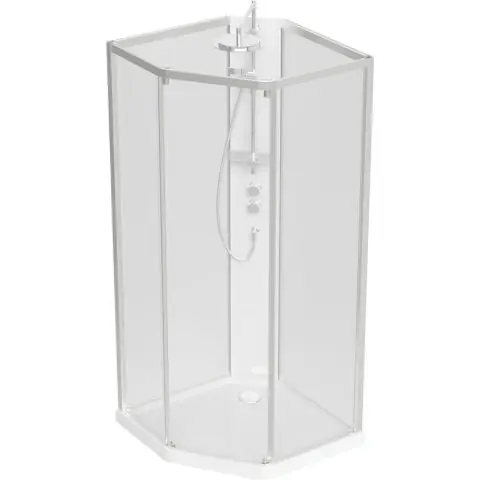 Lågt pris Contura Showerama Comfort Pentagonal Duschkabin